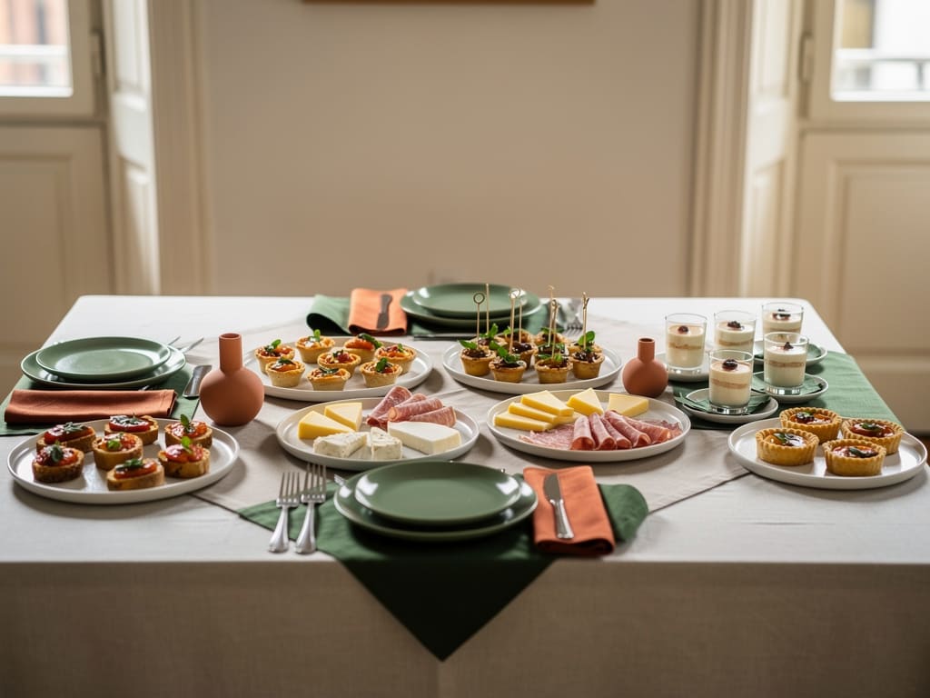 Buffet per un piccolo evento a domicilio a Torino